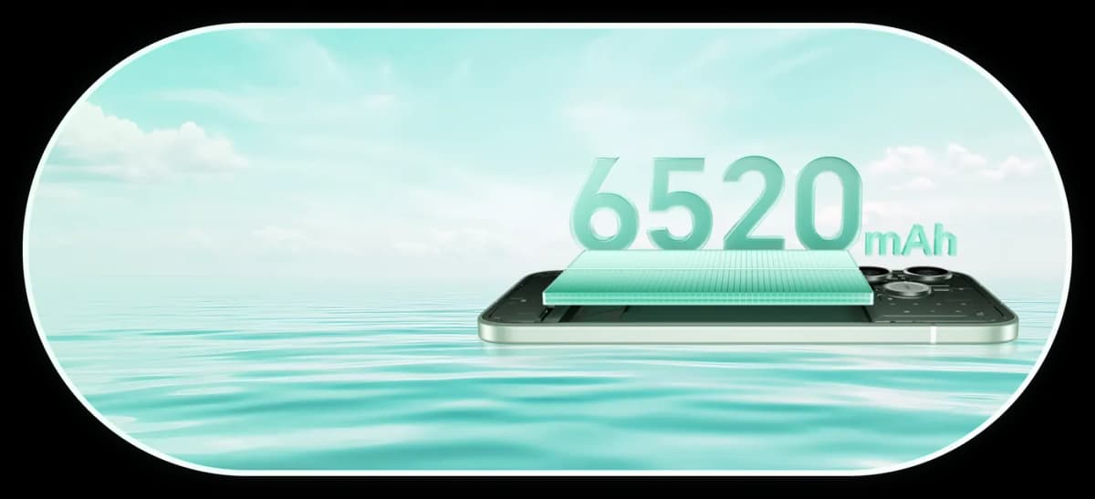 Batería de 6520 mAh del HONOR 600e