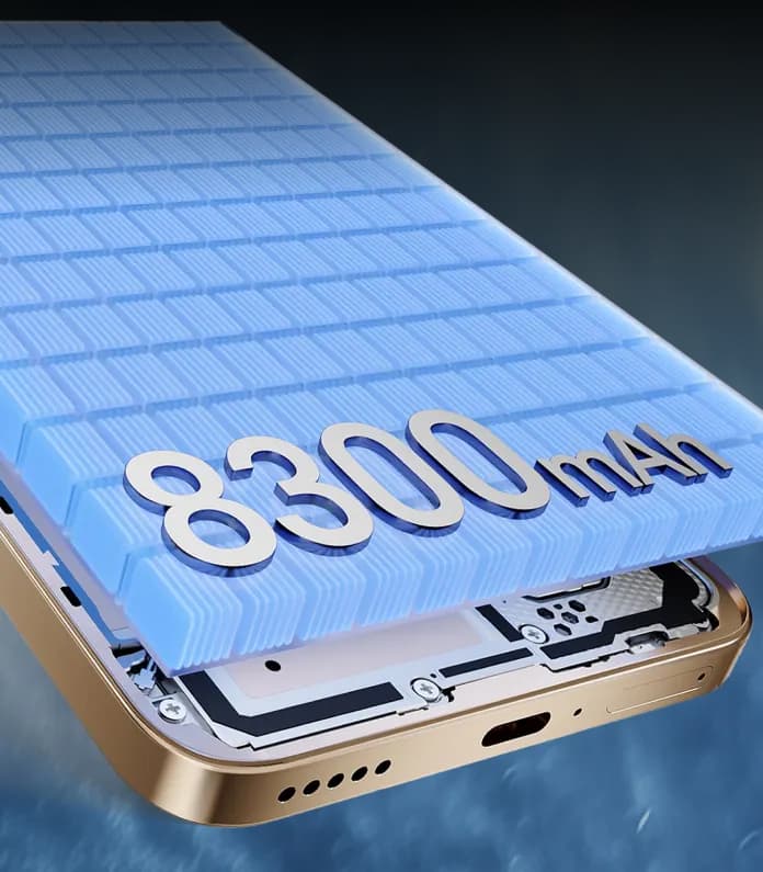 Batería de 8300 mAh del HONOR Magic8 Lite