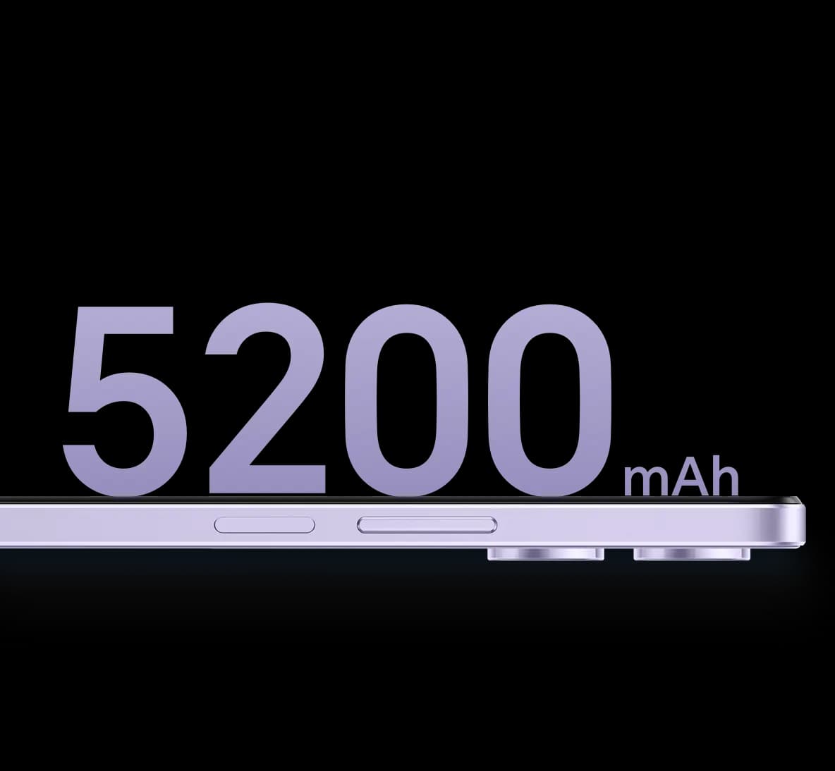 Batería de 5200 mAh del HONOR X6a Plus