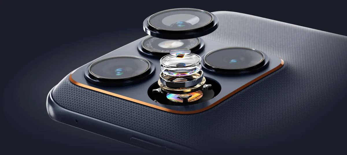 Cámaras traseras del motorola edge 70 fusion