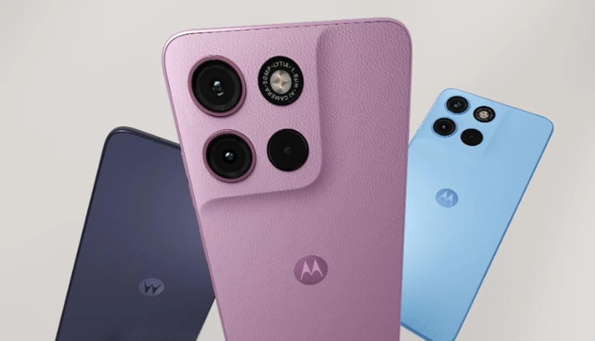 moto g17 en tres colores