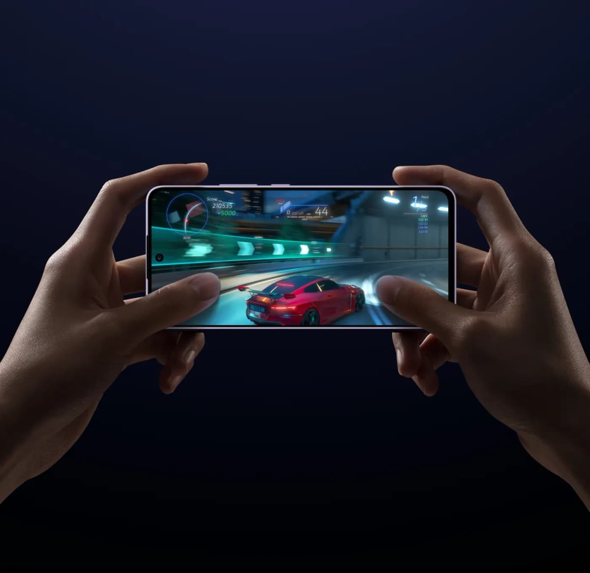 Juego de carreras en el OPPO Reno13 F 5G