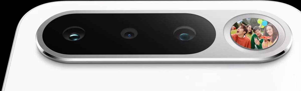 Cámaras traseras y espejo para selfies del realme 16 5G