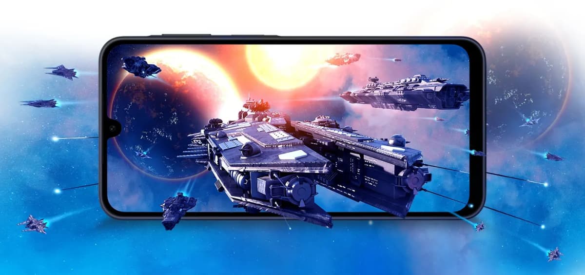 Juego en la pantalla del Samsung Galaxy A17