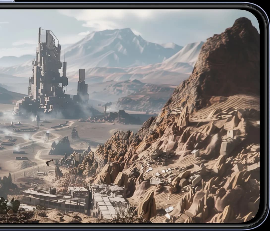 Videojuego en la pantalla del vivo V60 Lite