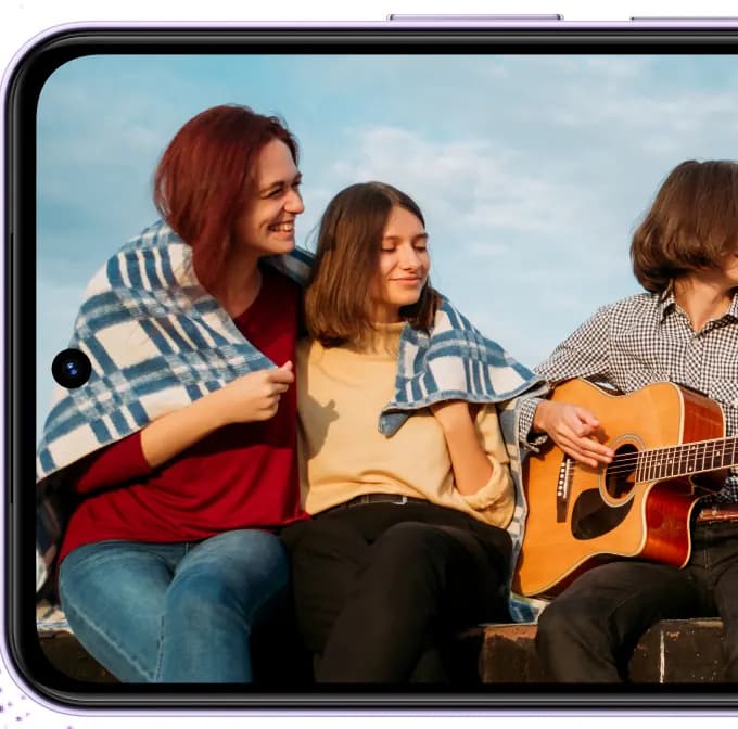 Pantalla del vivo Y21d mostrando una foto
