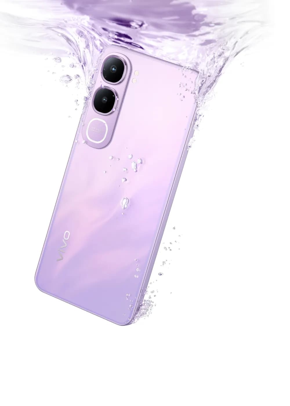 vivo Y21d sumergiéndose en el agua