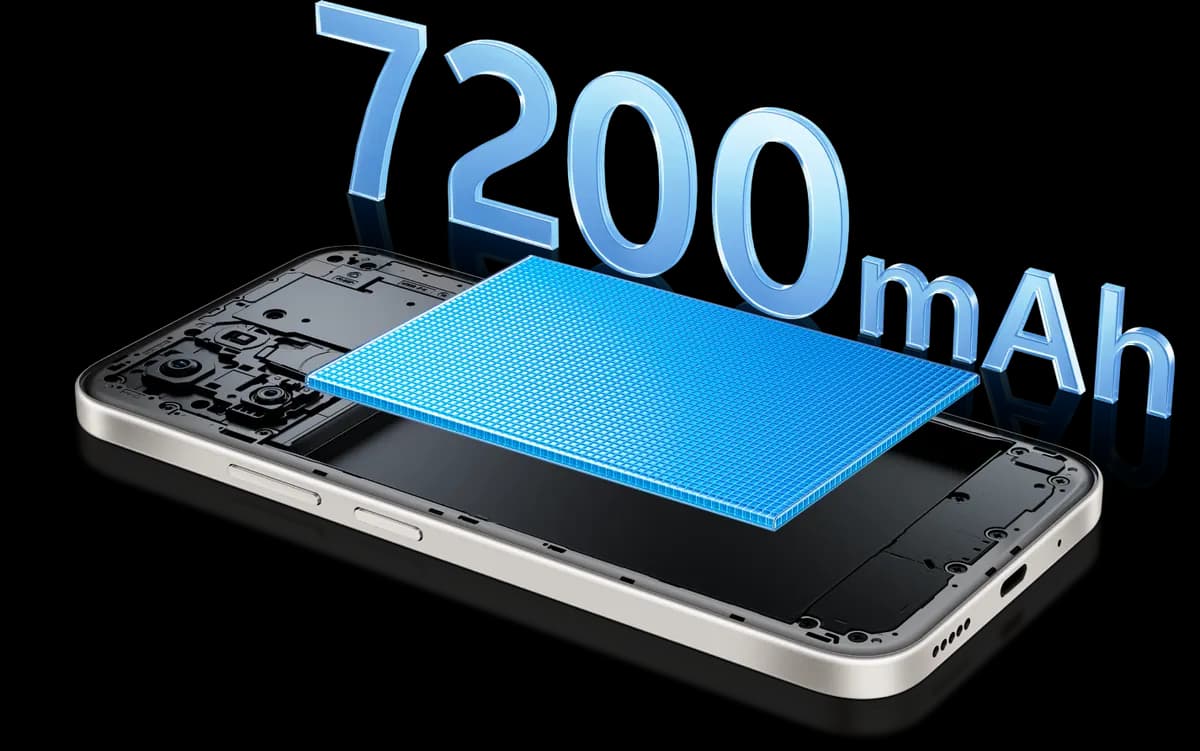 Batería de 7200 mAh del vivo Y31d