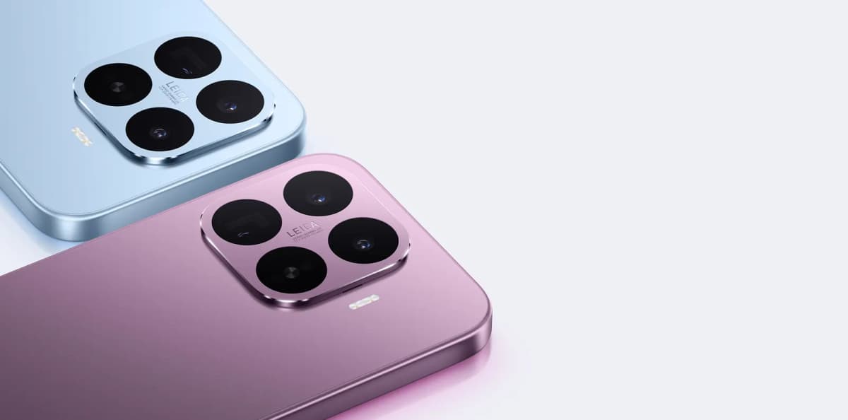 Xiaomi 17T en azul y morado, vista trasera de las cámaras
