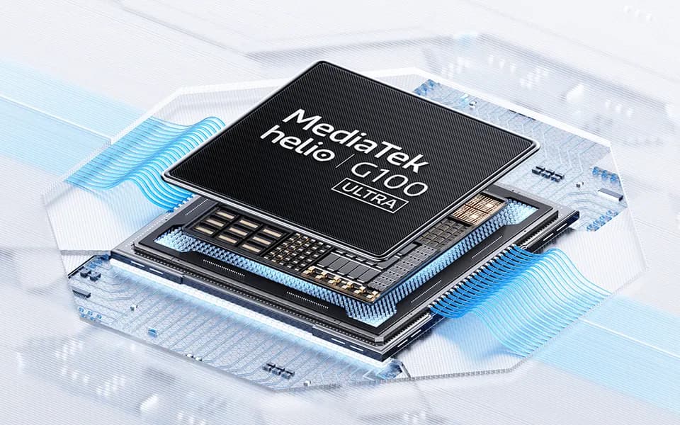 Procesador MediaTek Helio G100-Ultra del Xiaomi Redmi Note 15