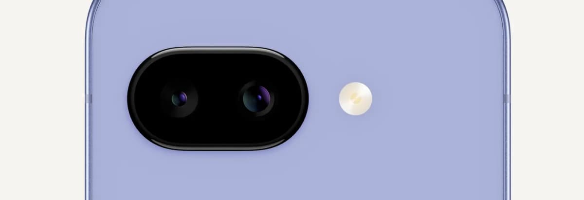 Cámaras traseras del Google Pixel 9a