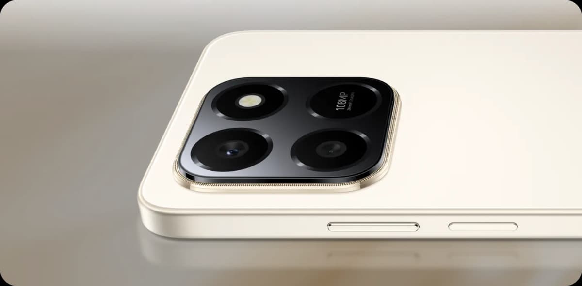 Cámara de 108 MP del HONOR X7d