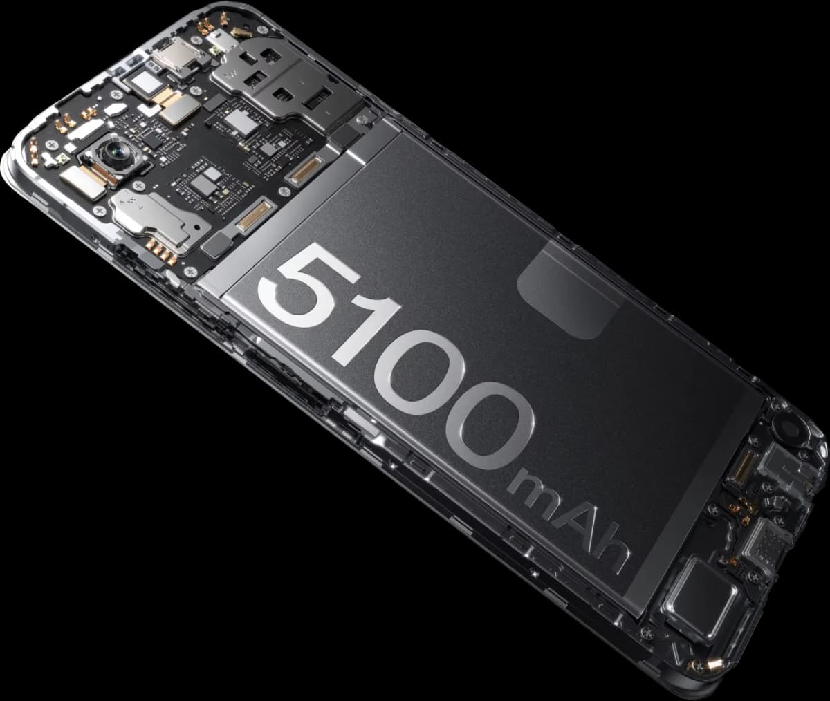 Batería de 5100 mAh del OPPO A40