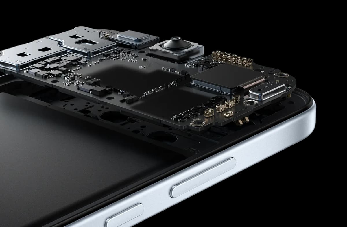 Interior y procesador del OPPO A7 Pro 5G