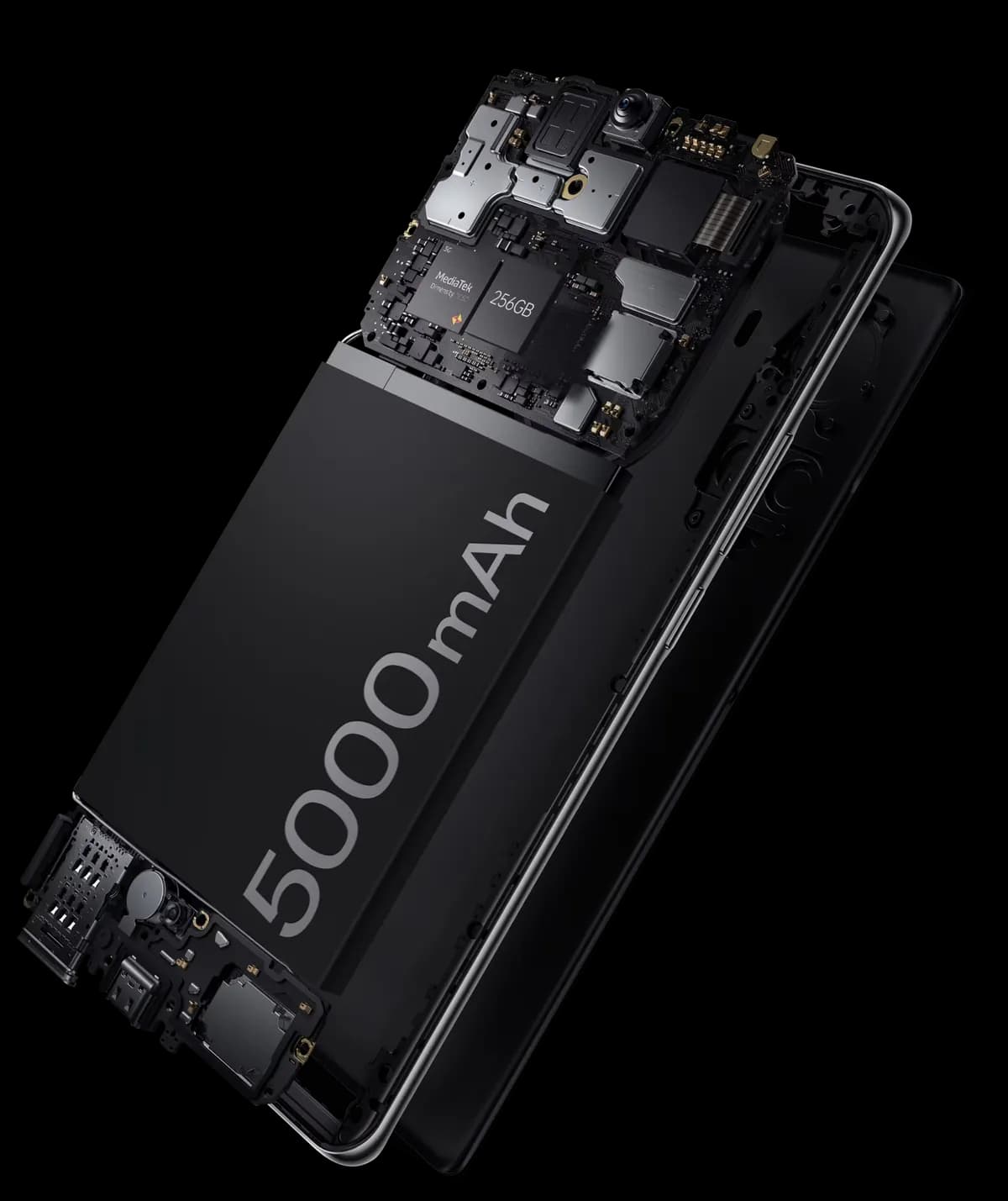 Batería de 5000 mAh del OPPO Reno11 5G