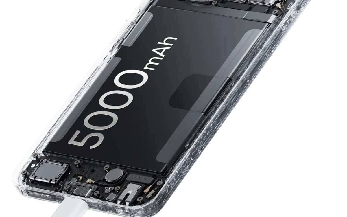 Batería de 5000 mAh del realme 11 5G