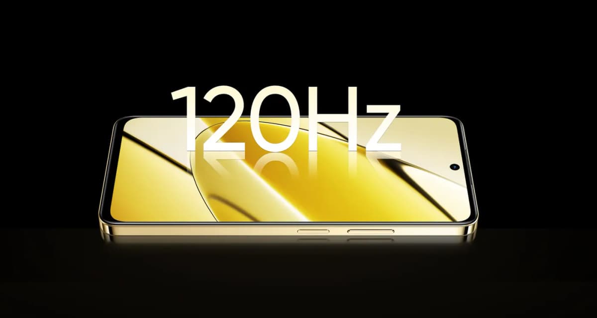 Pantalla de 120 Hz del realme 11 5G