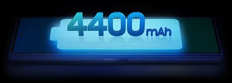 Batería de 4400 mAh del Samsung Galaxy Z Fold7