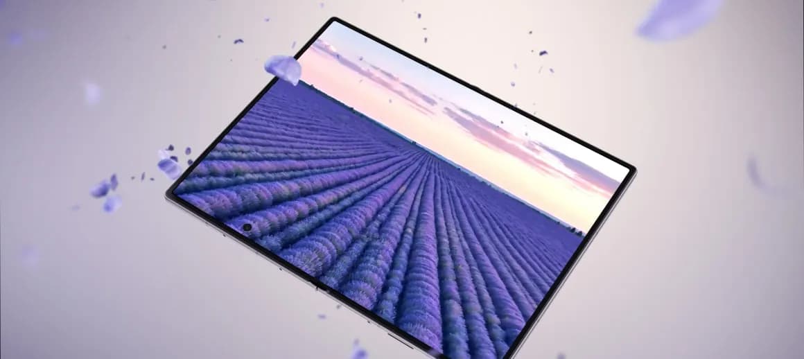 Pantalla abierta del Samsung Galaxy Z Fold8