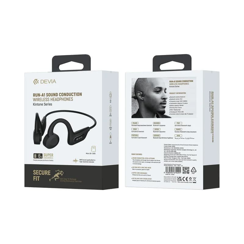 Devia Audífonos Devia Wireless Run A1