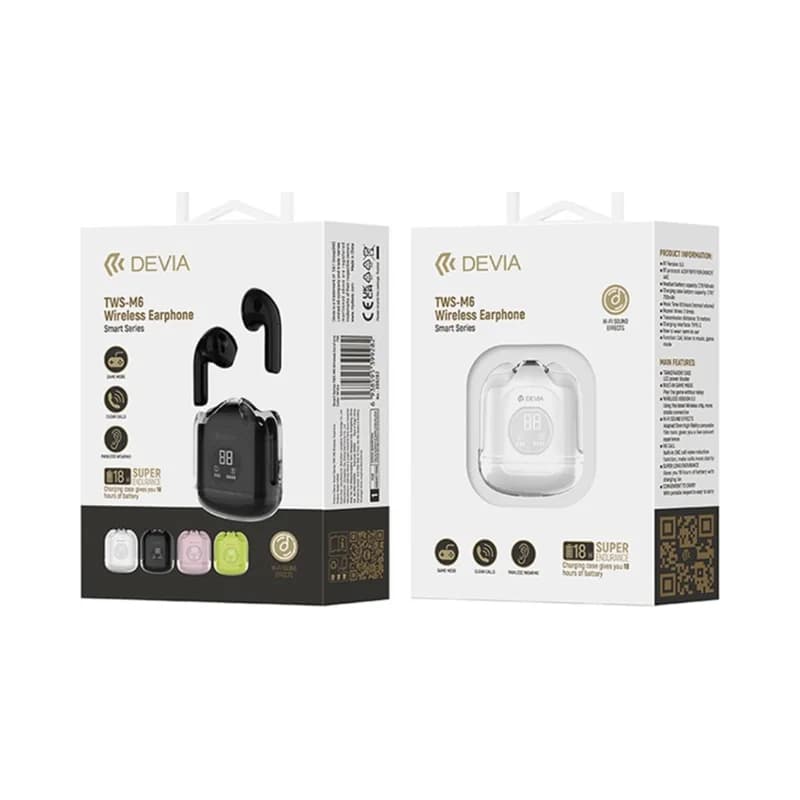 Devia Audífonos Devia TWS M6