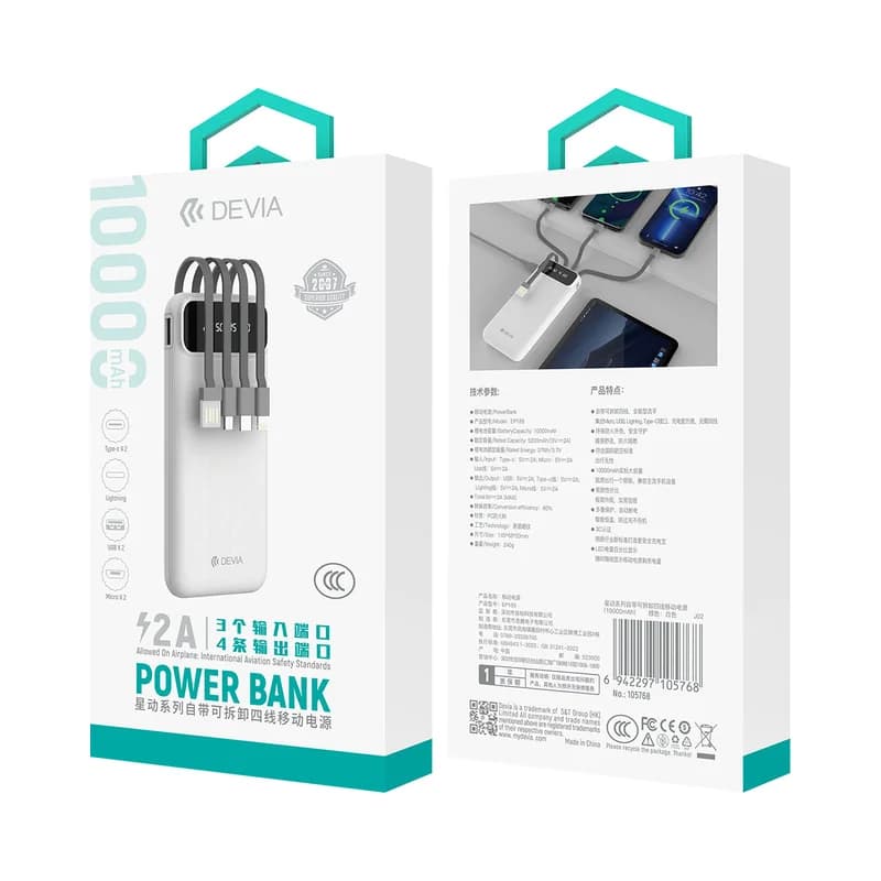 Devia Bateria Devia Portatil 10K
