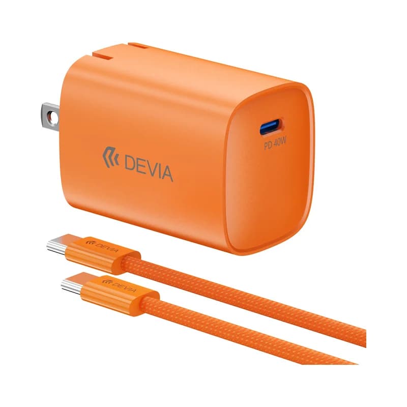 Devia Cargador Devia Ultra 6 40W C-C