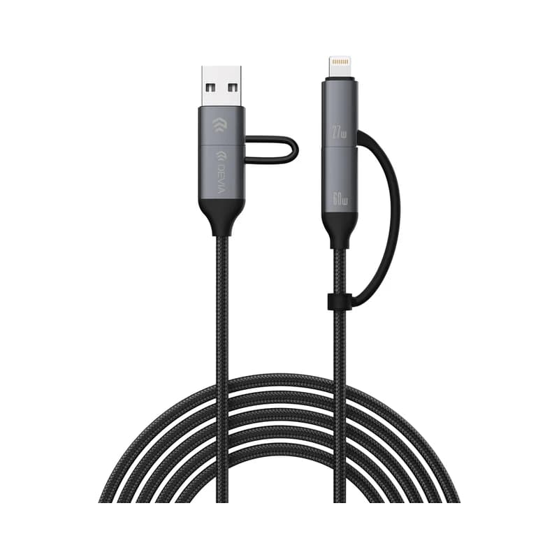Devia Cable Devia Multifuncional 4 en 1 PD